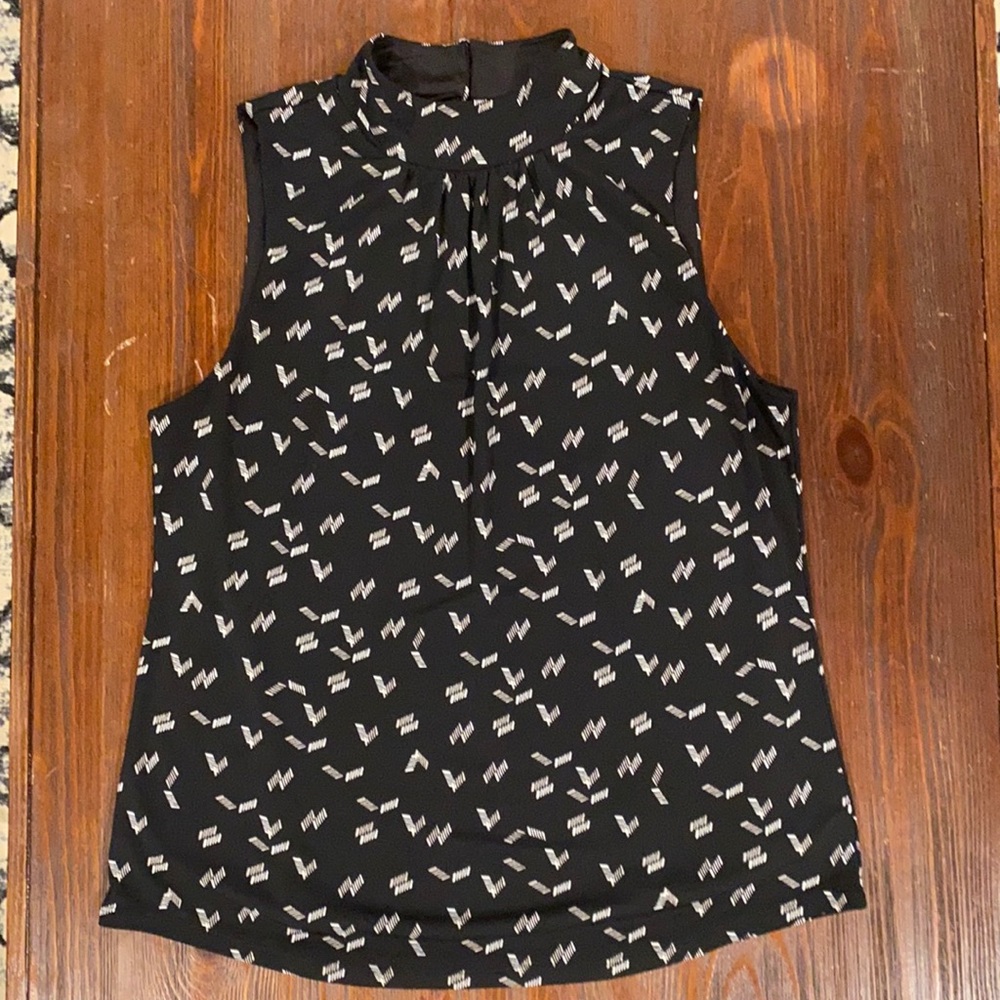 WHBM Mock Neck Top